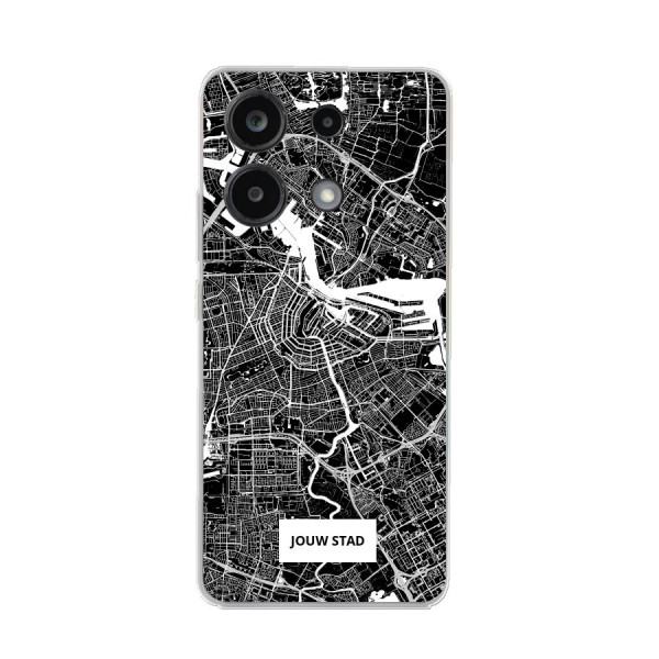 Xiaomi Redmi Note 13 5G soft case (back printed, transparent)