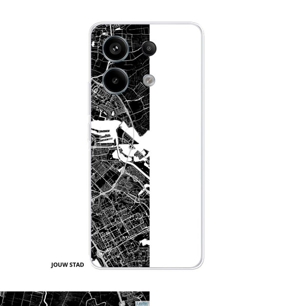 Xiaomi Redmi Note 13 Pro / Poco X6 soft case (back printed, transparent)