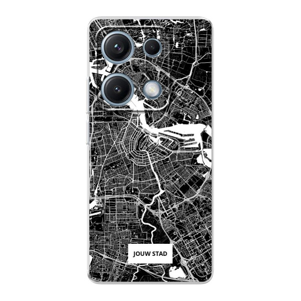Xiaomi Redmi Note 14S Soft case (back printed, transparent)