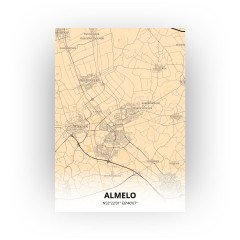 Almelo print - Antiek stijl