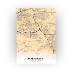 Barendrecht print - Antiek stijl