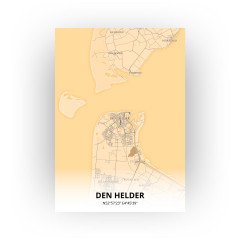 Den Helder print - Antiek stijl