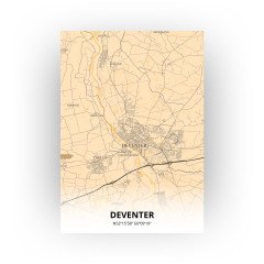 Deventer print - Antiek stijl