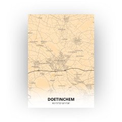 Doetinchem print - Antiek stijl