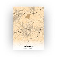 Enschede print - Antiek stijl