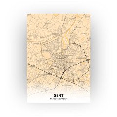 Gent print - Antiek stijl