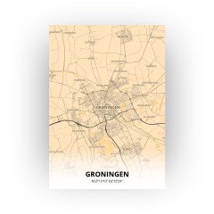 Groningen print - Antiek stijl