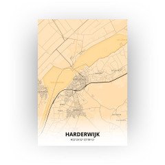 Harderwijk print - Antiek stijl