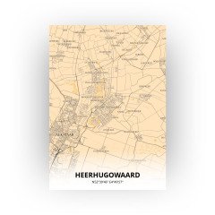 Heerhugowaard print - Antiek stijl