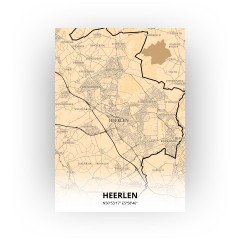 Heerlen print - Antiek stijl