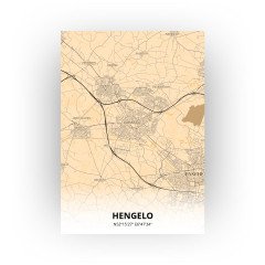 Hengelo print - Antiek stijl