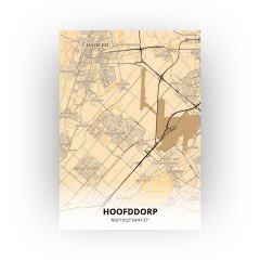 Hoofddorp print - Antiek stijl