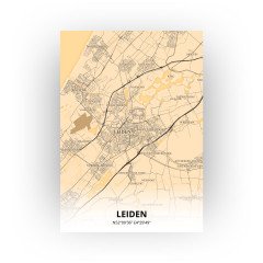 Leiden print - Antiek stijl