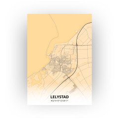 Lelystad print - Antiek stijl