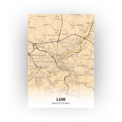 Luik print - Antiek stijl