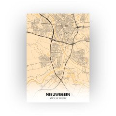 Nieuwegein print - Antiek stijl