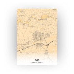 Oss print - Antiek stijl