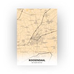 Roosendaal print - Antiek stijl