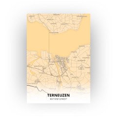 Terneuzen print - Antiek stijl