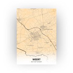 Weert print - Antiek stijl