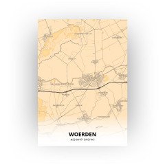 Woerden print - Antiek stijl