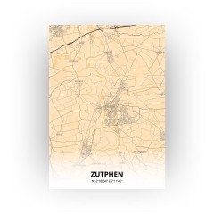 Zutphen print - Antiek stijl