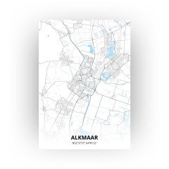 Alkmaar print - Standaard stijl