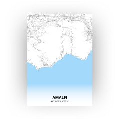 Amalfi print - Standaard stijl