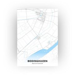 Biddinghuizen print - Standaard stijl