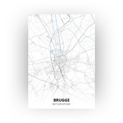 Brugge print - Standaard stijl