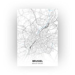 Brussel print - Standaard stijl