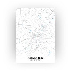 Hardenberg print - Standaard stijl