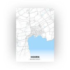 Hoorn print - Standaard stijl