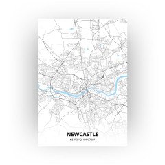 Newcastle print - Standaard stijl