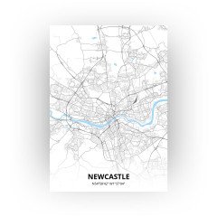 Newcastle print - Standaard stijl