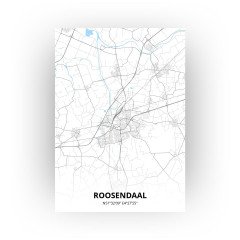 Roosendaal print - Standaard stijl