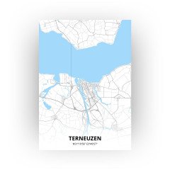 Terneuzen print - Standaard stijl