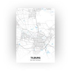 Tilburg print - Standaard stijl