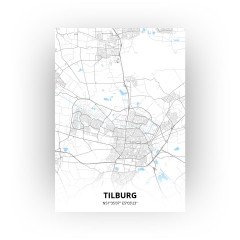 Tilburg print - Standaard stijl