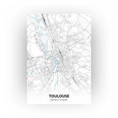 Toulouse print - Standaard stijl