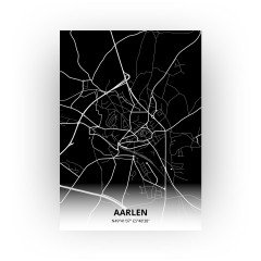 Aarlen print - Zwart stijl