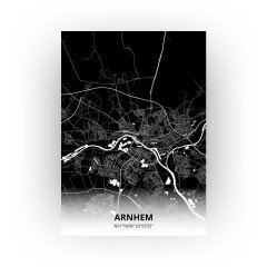 Arnhem print - Zwart stijl