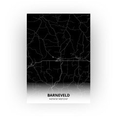 Barneveld print - Zwart stijl