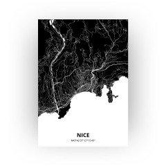 Nice print - Zwart stijl