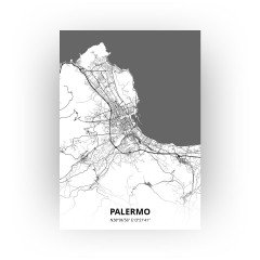 Palermo print - Zwart Wit stijl