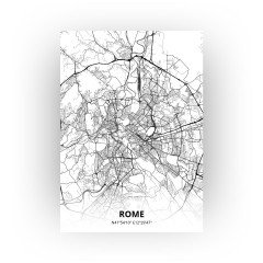 Rome print - Zwart Wit stijl
