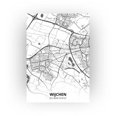 Wijchen print - Zwart Wit stijl