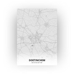 Doetinchem print - Tekening stijl