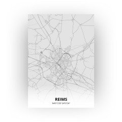 Reims print - Tekening stijl