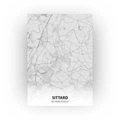 Sittard print - Tekening stijl